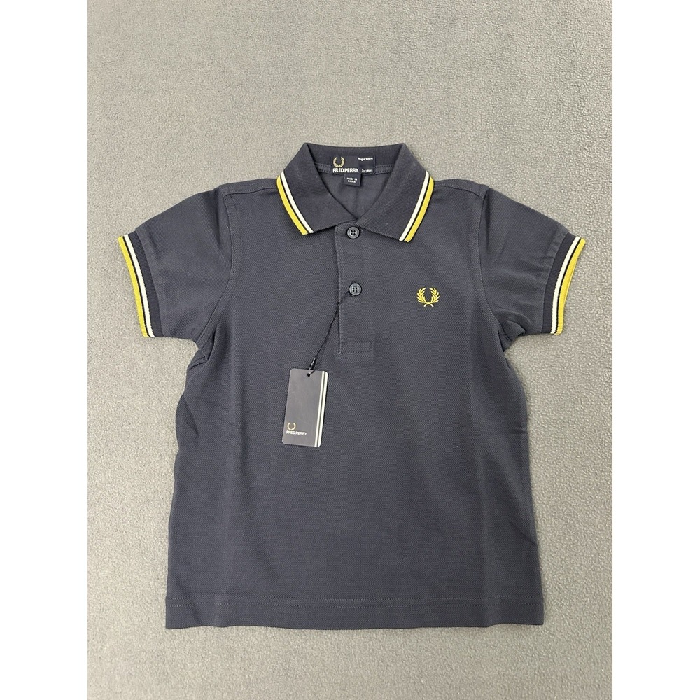 Fred Perry Kids Size 3/4 Twin Tipped Polo Shirt
